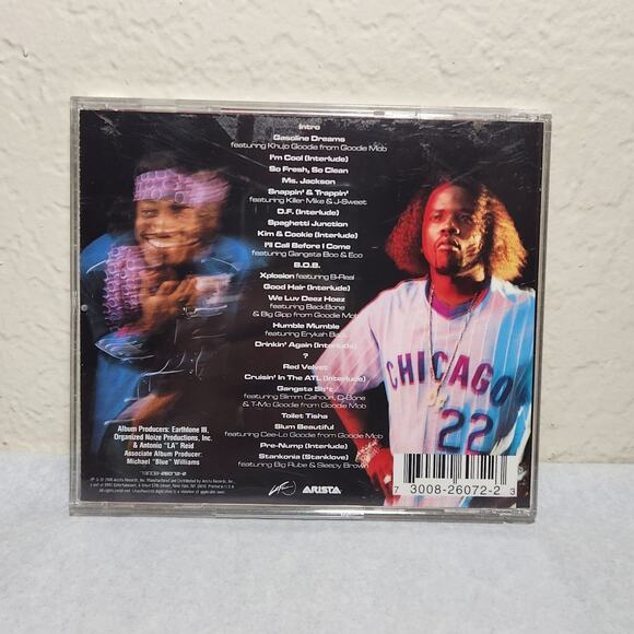 Outkast Stankonia Tested CD (Arista, 2000) Rap Hip-Hop Pre-owned - Picture 4 of 4
